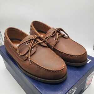 Dockers Men’s Vargas Leather Handsewn Boat Shoe | 11.5 W | NWT